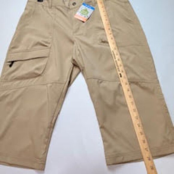 Columbia PFG Women’s Capri Pants Beige, Size 16, Omni-Shield NWT - Picture 6 of 8